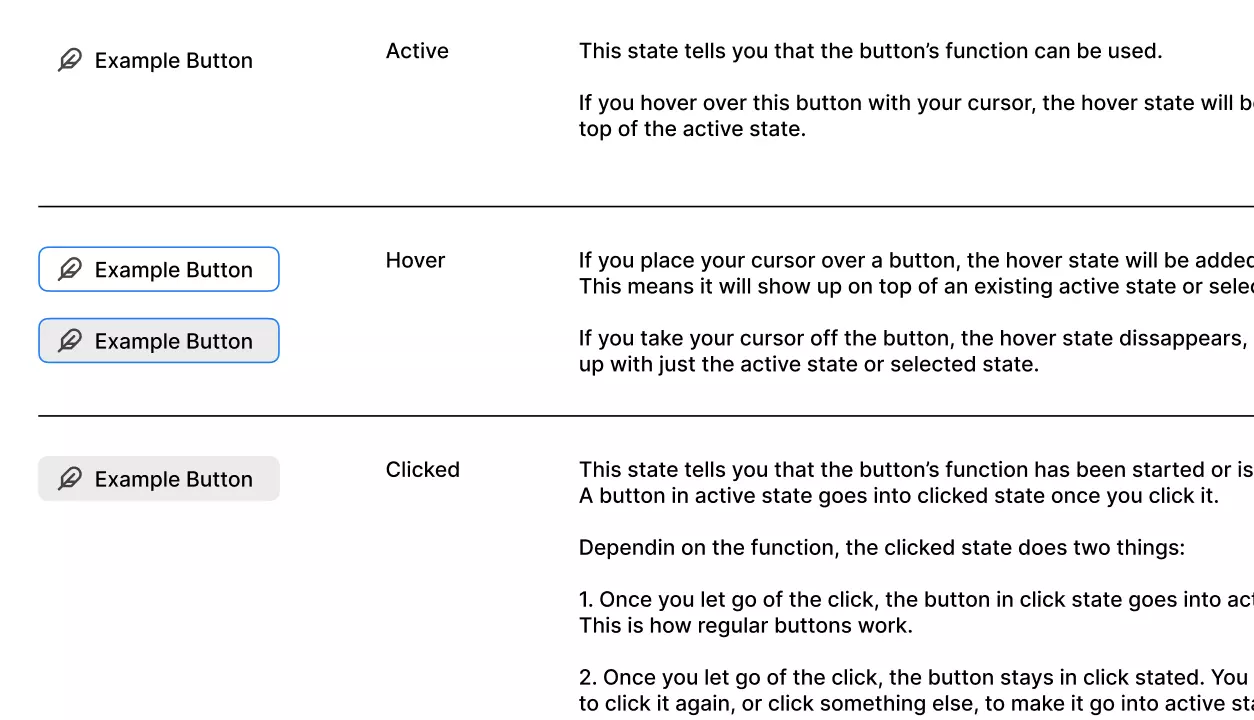 A page from my design system.