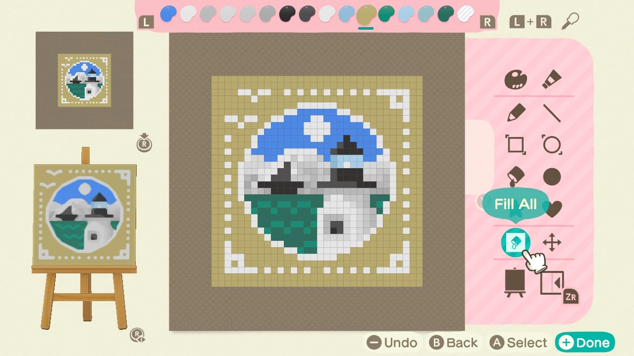 A lighthouse on the coast